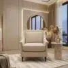 Luxury Oslo Armchair Beige