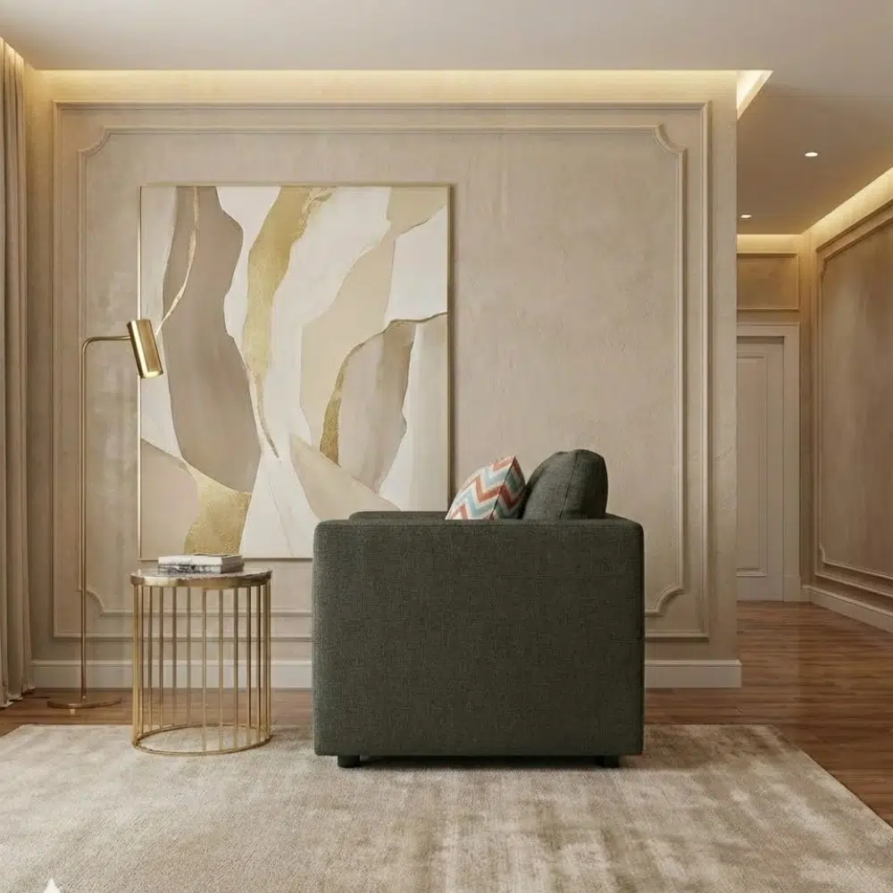 Mira Upholstered Arm Chair