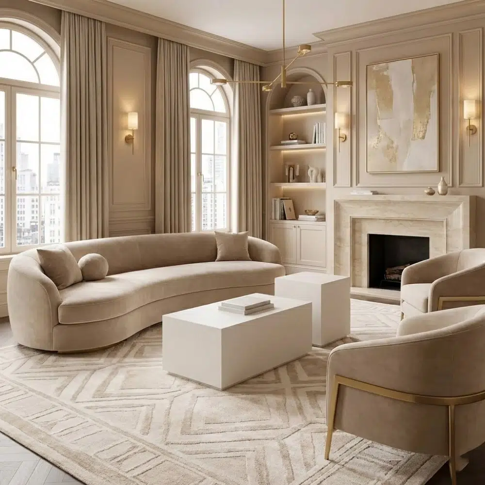 ModLine 2-Piece Rectangular Coffee Table Set