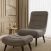 Modern Grey Lounge Arm chair