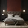 Lux Modern Leather Bed