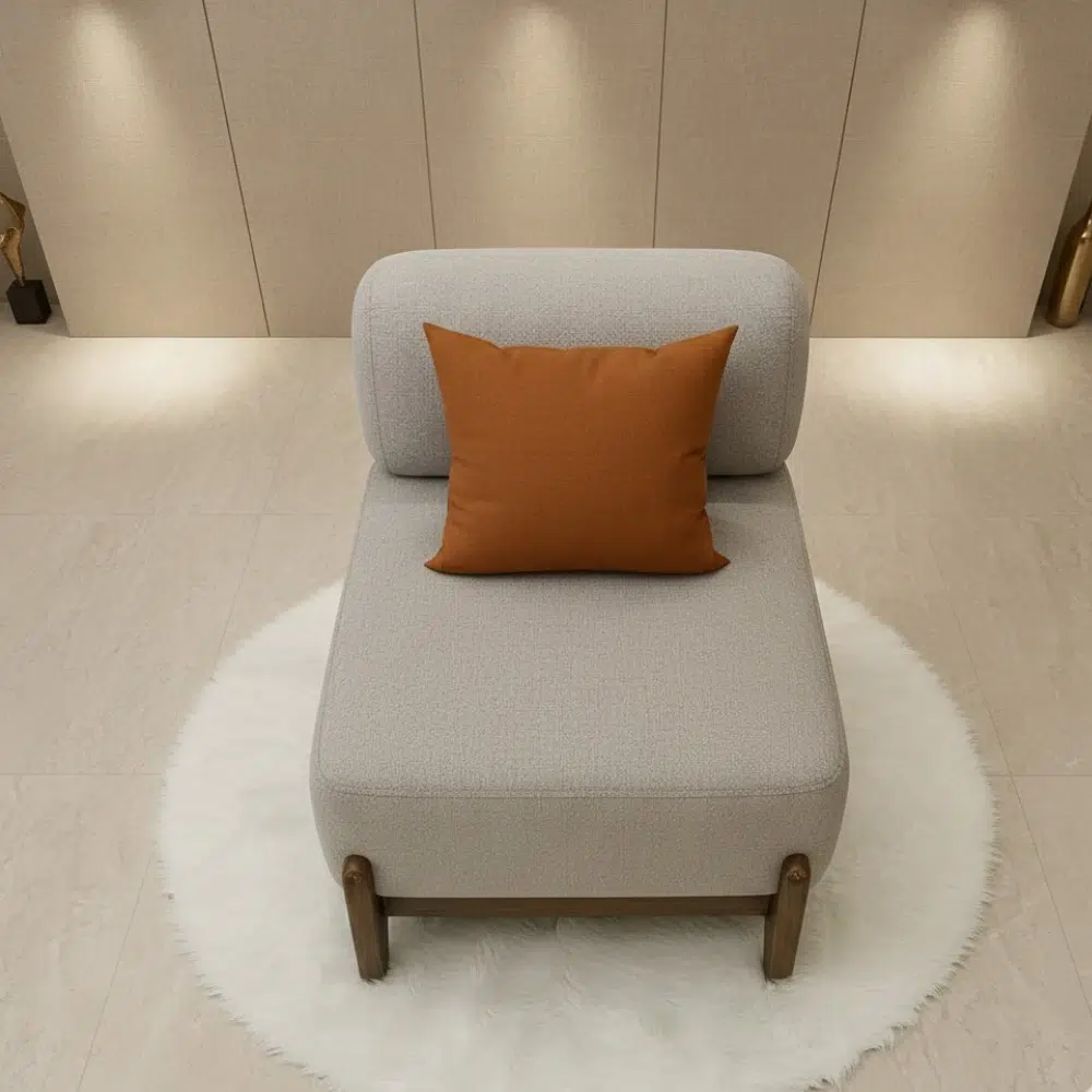 Modern Low Lounge Armchair