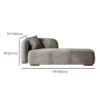 Modern Upholstered Chaise Lounge
