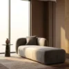 Modern Upholstered Chaise Lounge