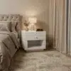 Monaco Modern Bedside Table