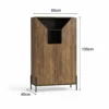 Natyra Modern Shoe Cabinet