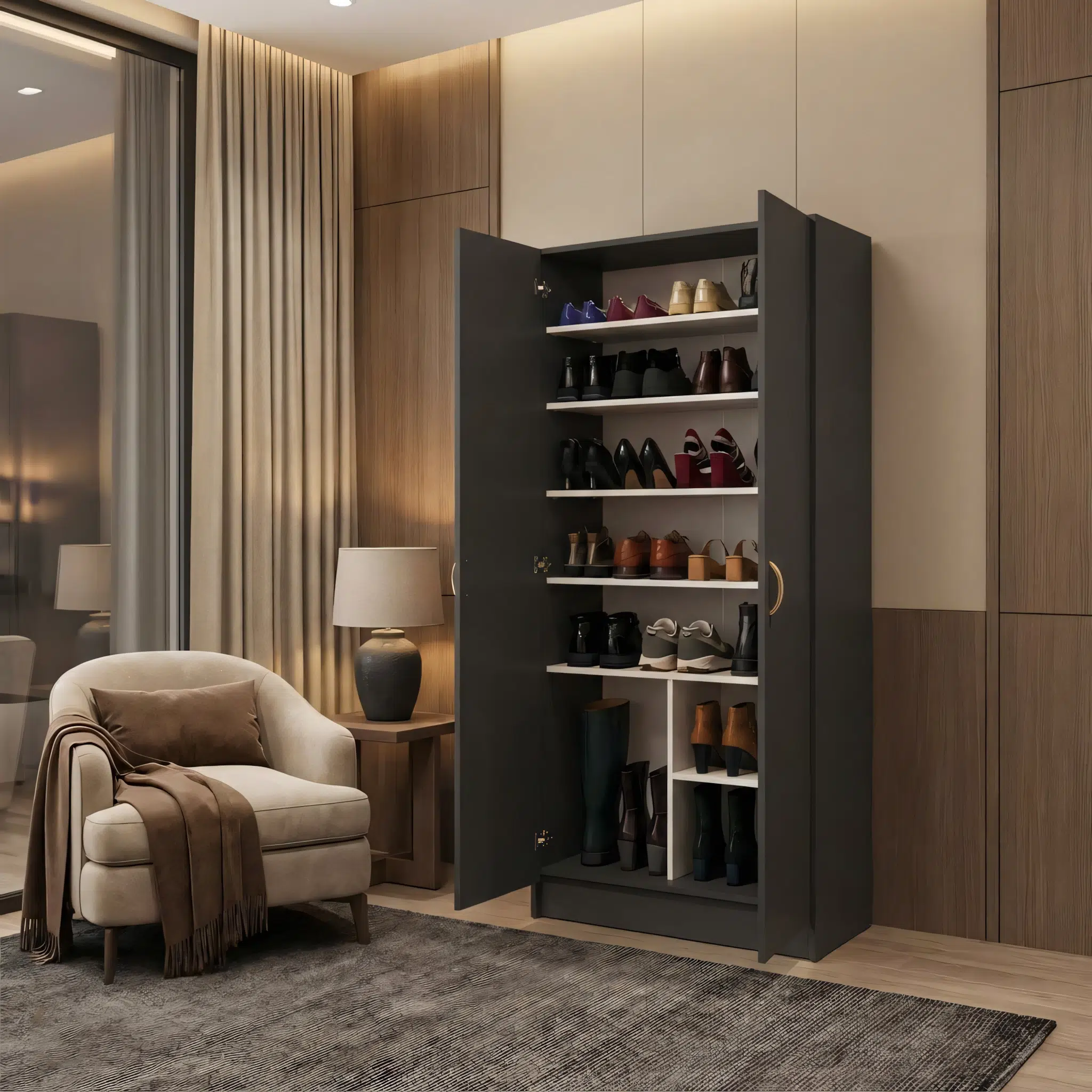 Noirvex Entryway Shoe Storage