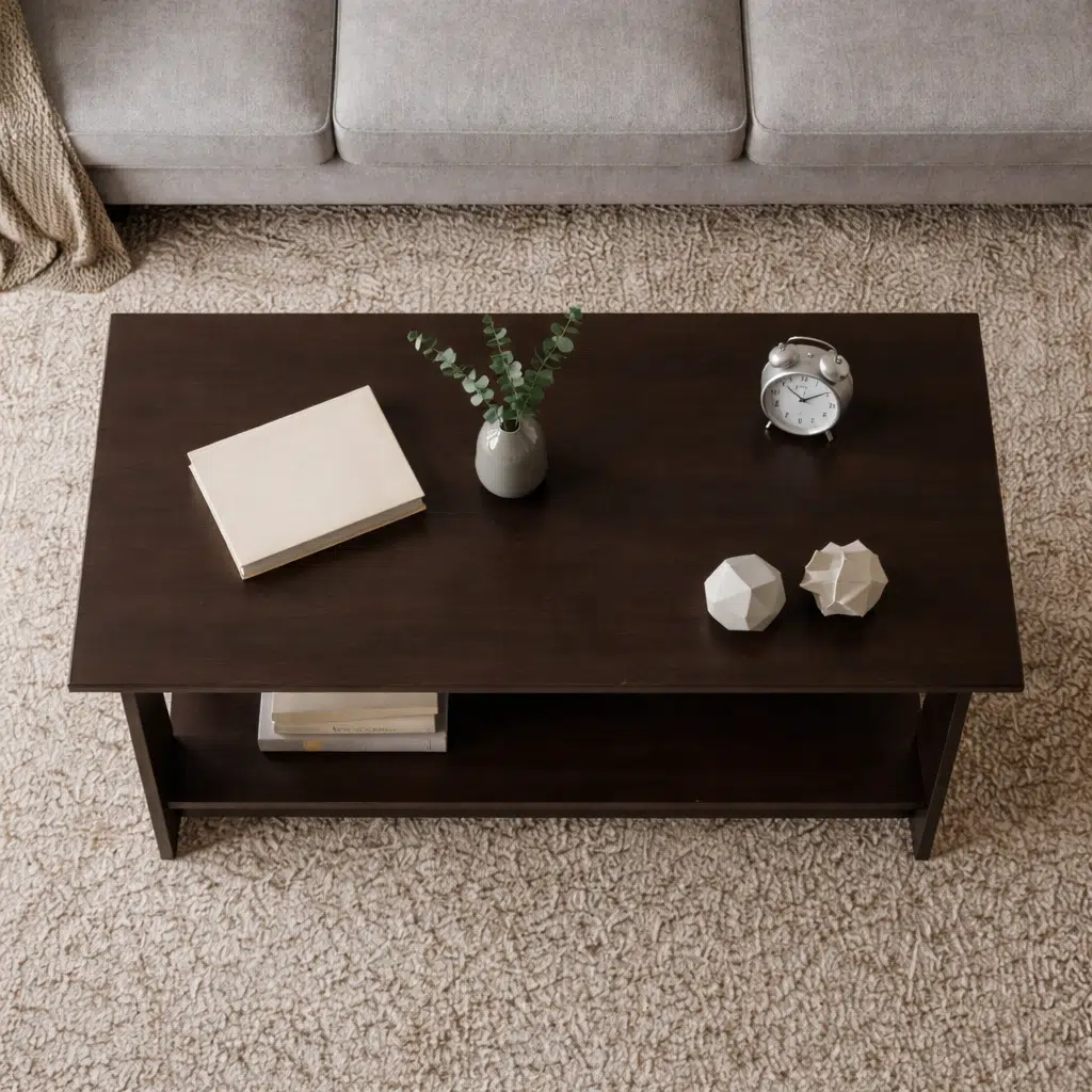 Noirx Wooden Centre Table