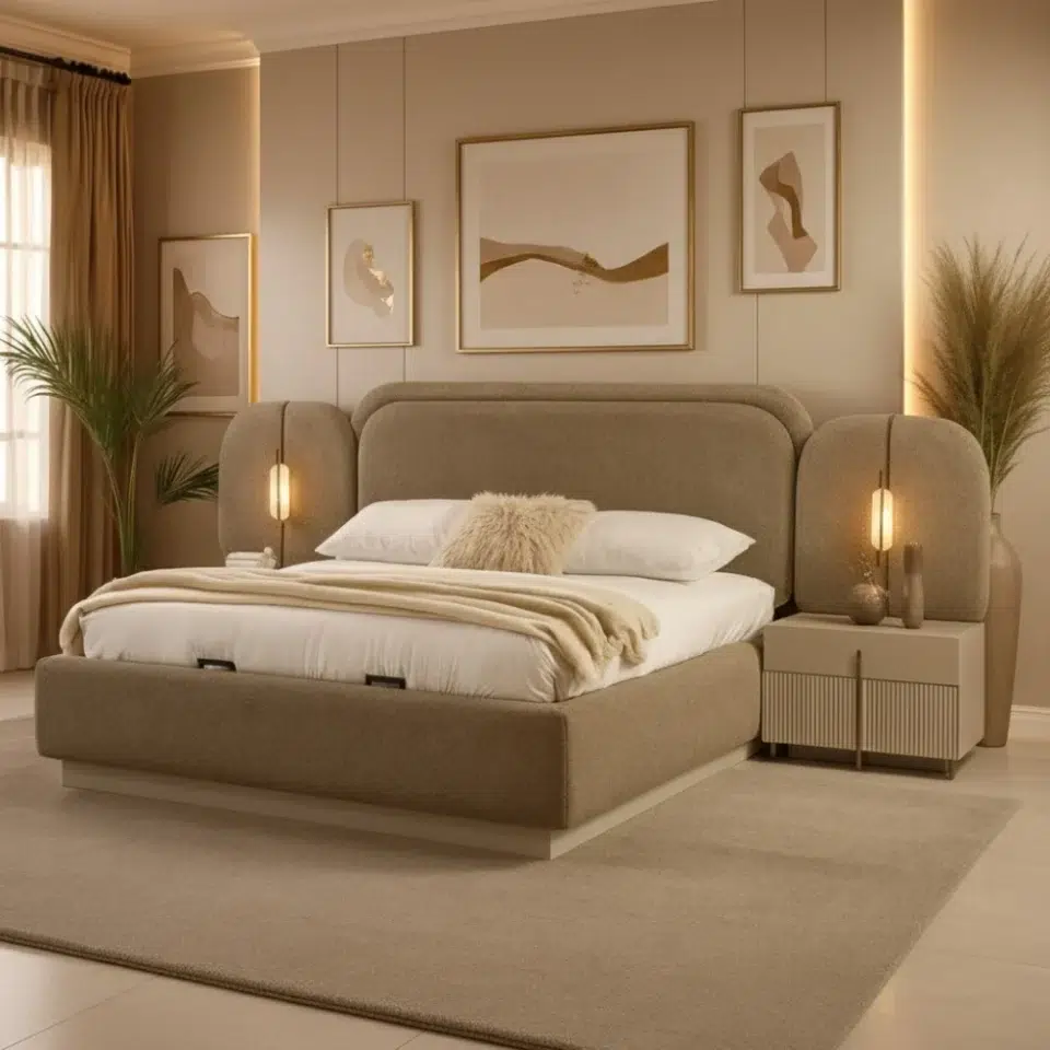Nova Luxury Upholstered Bed