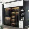 Nova Modern Mirrored Wardrobe