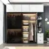 Nova Modern Mirrored Wardrobe