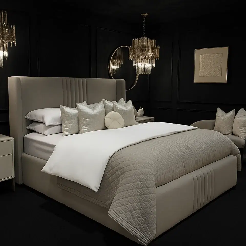 Blushcomfort Upholstered Bed