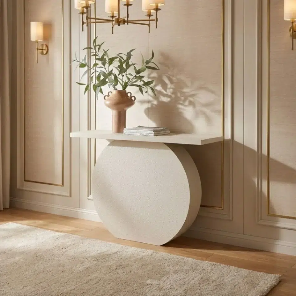 Orova Circle Console Table