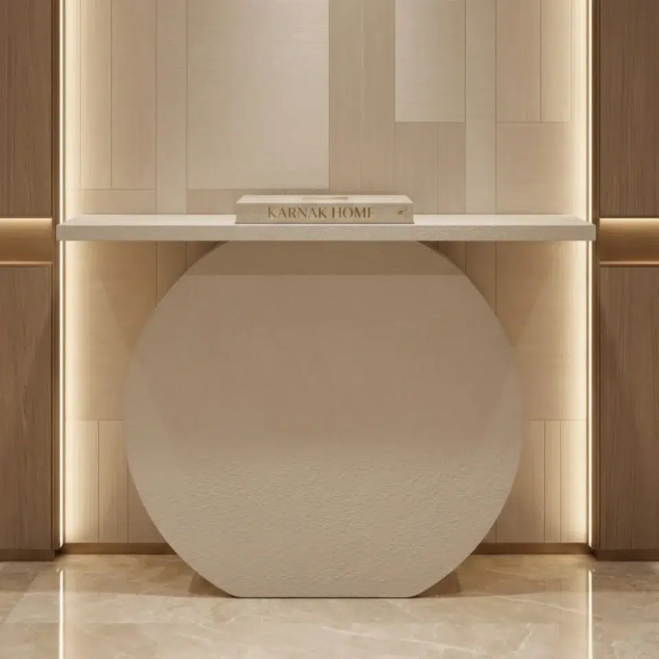 Orova Circle Console Table