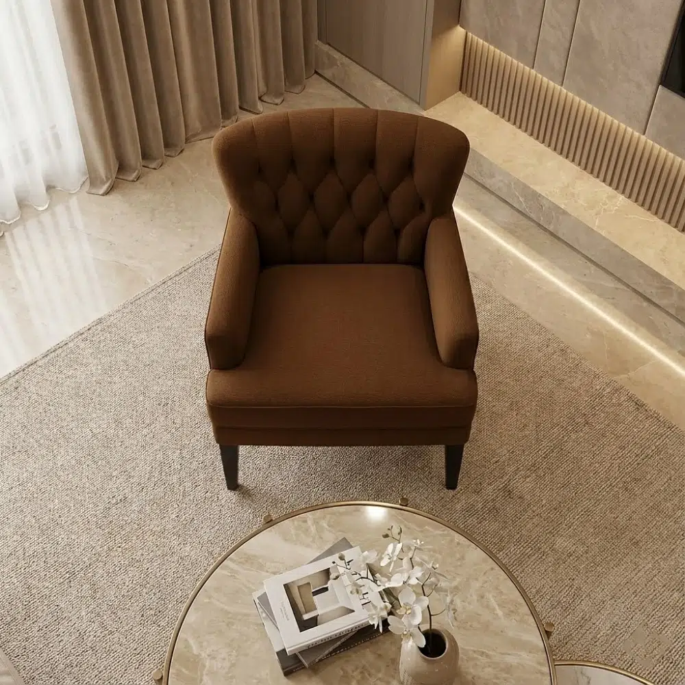 Pablo Club Tufted Chair