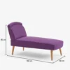 Purple Arc Chaise Lounge
