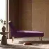 Purple Arc Chaise Lounge