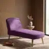 Purple Arc Chaise Lounge