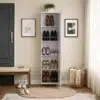 Reflexa Tall Shoe Rack with Mirror