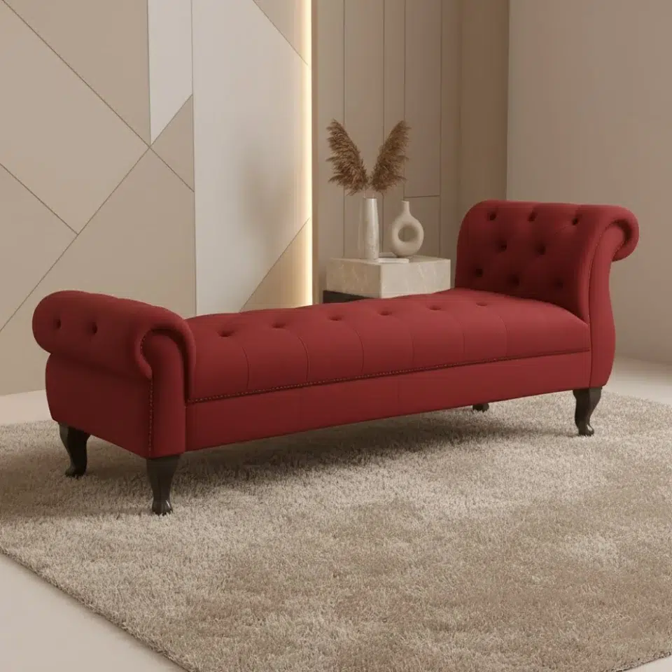 Royale Tufted Upholstered Bench…