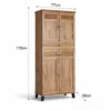 Rustora Shoe Cabinet with Doors