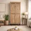 Rustora Shoe Cabinet with Doors