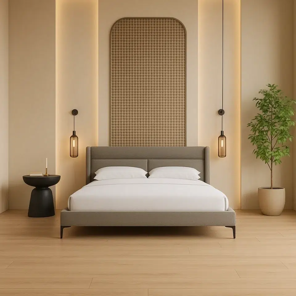 Skara Wing Padded Bed