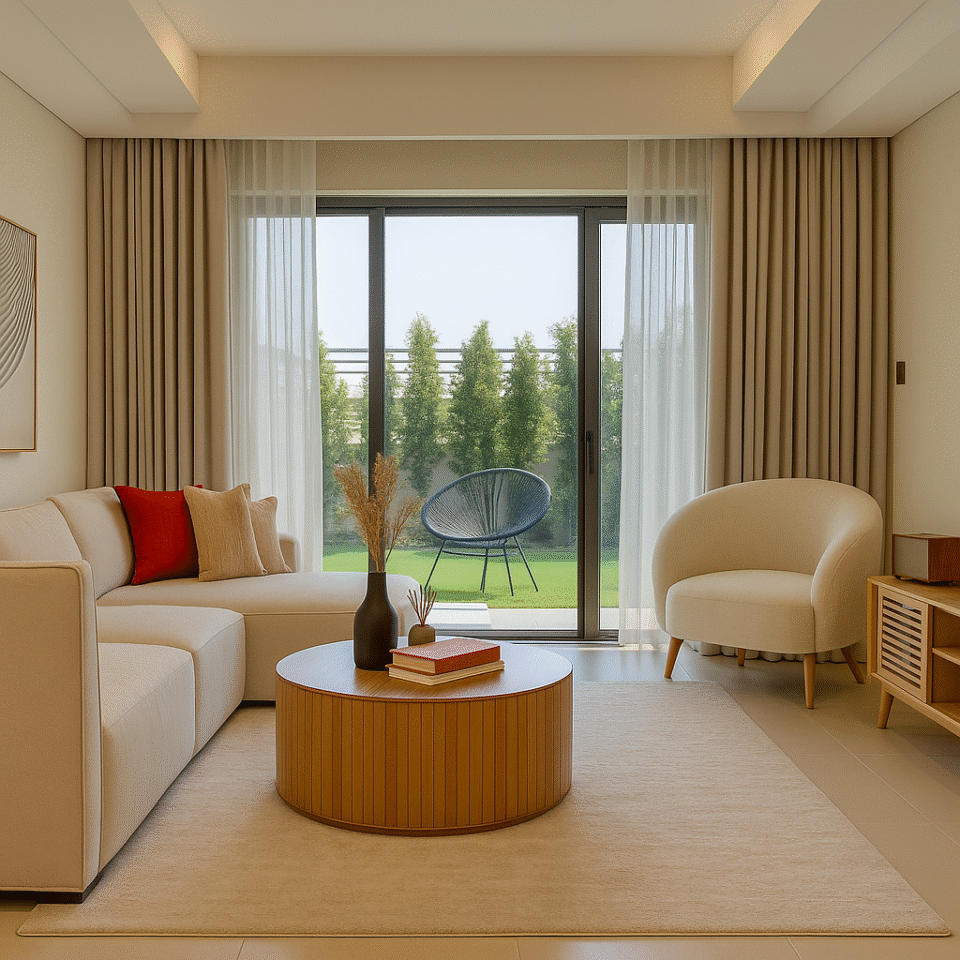 Wave Style Blackout Curtains