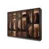 Signature Elite Glass Wardrobe