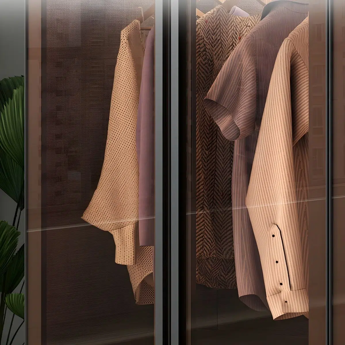 Signature Elite Glass Wardrobe