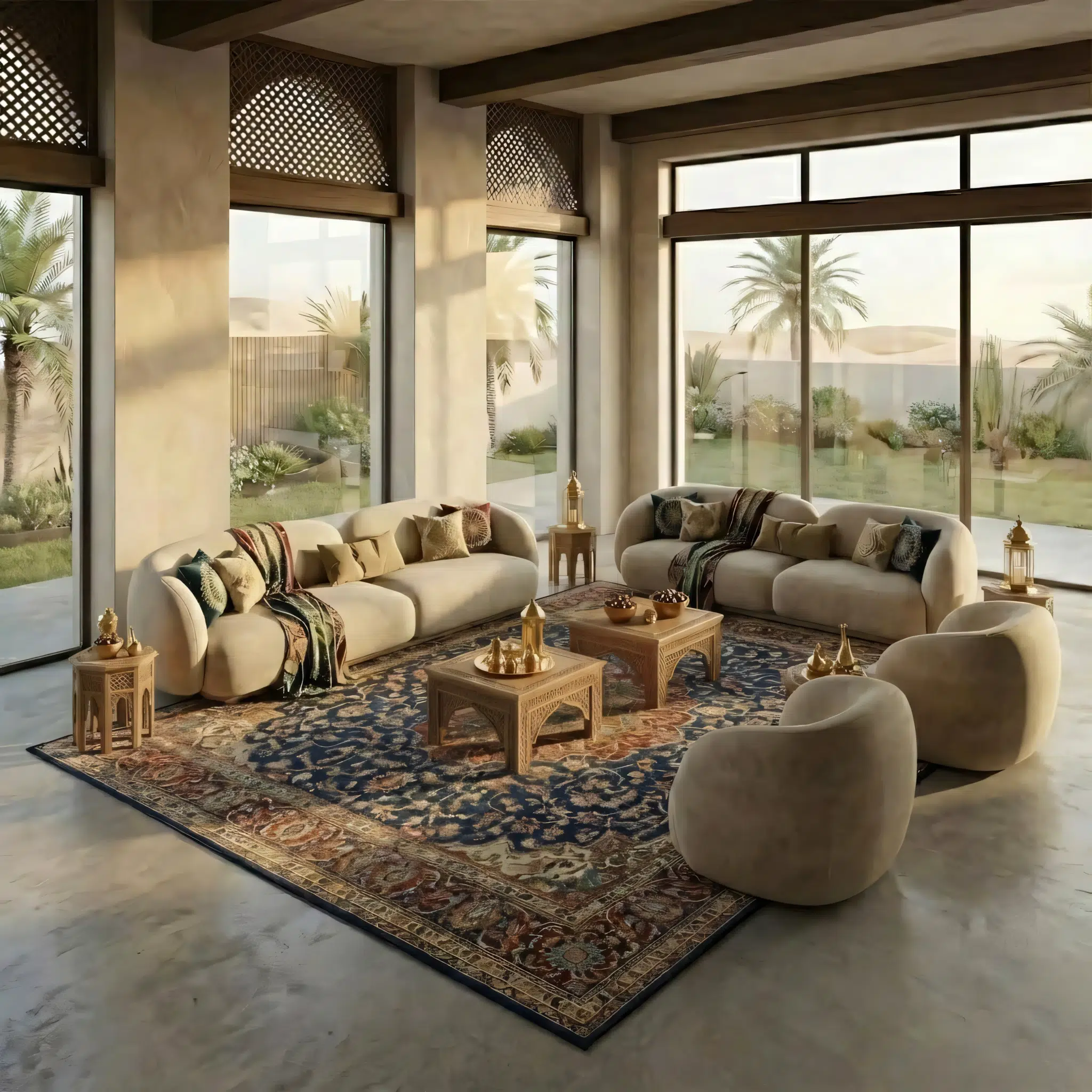 Sīrāfa Arabic Majlis Seating UAE