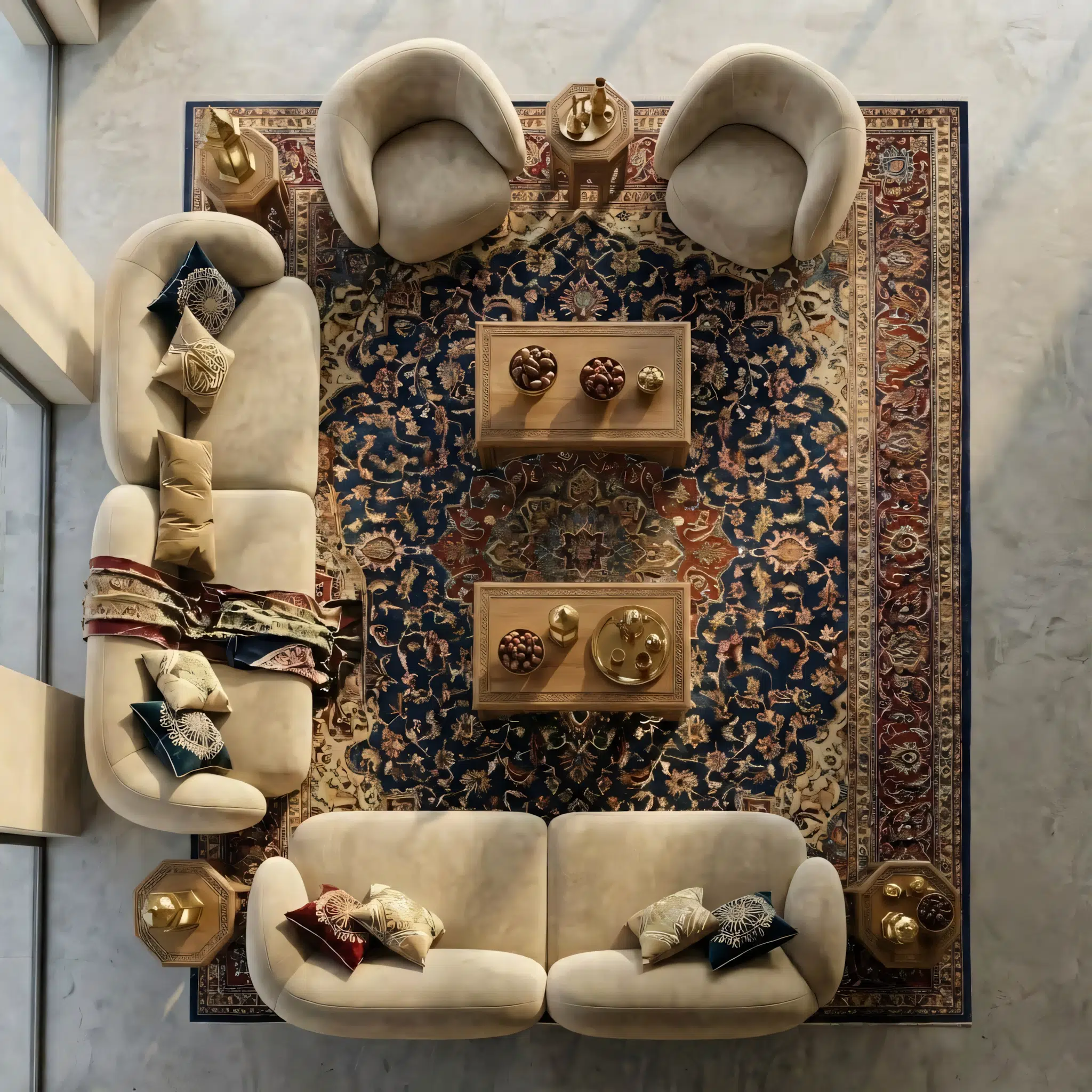 Sīrāfa Arabic Majlis Seating UAE