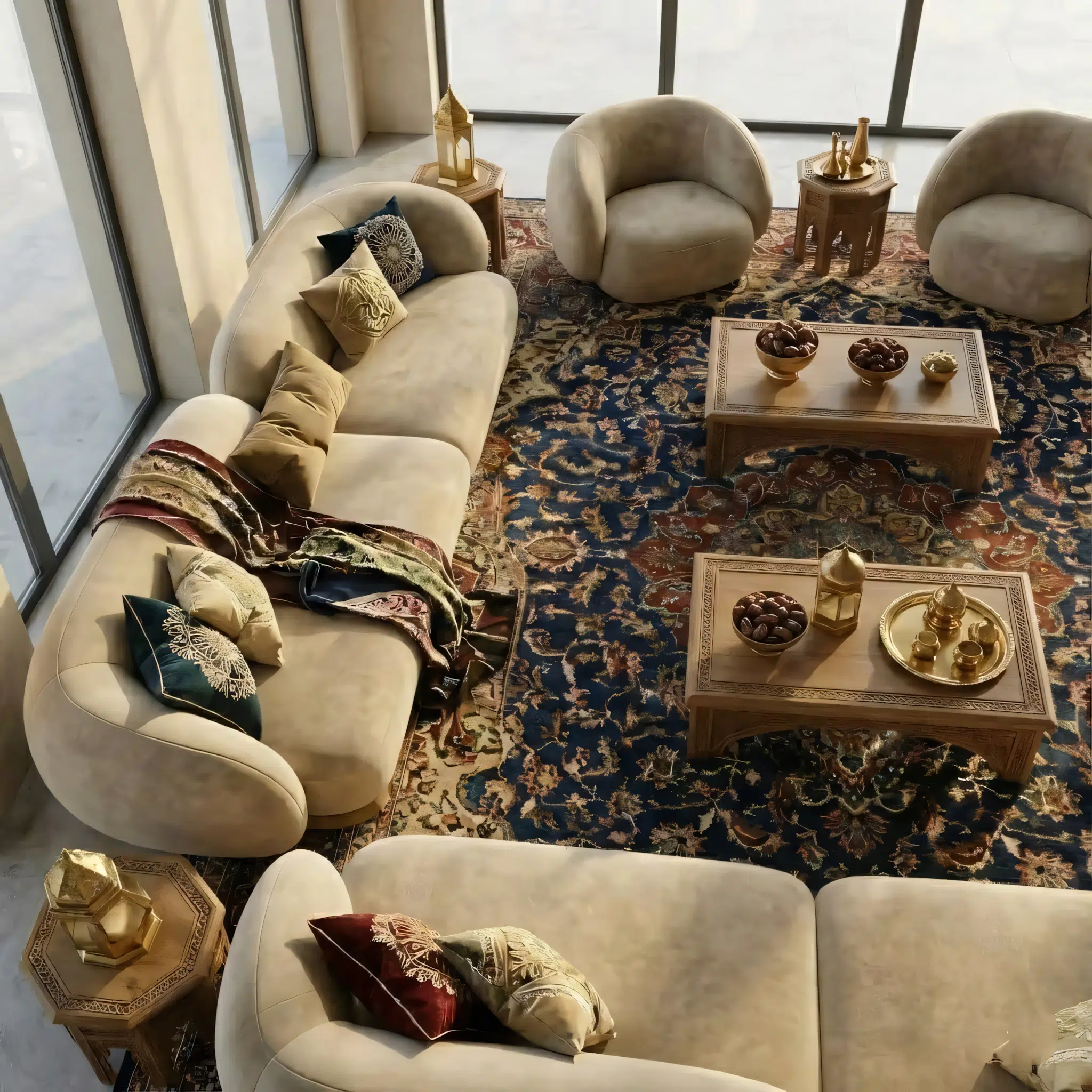 Sīrāfa Arabic Majlis Seating UAE