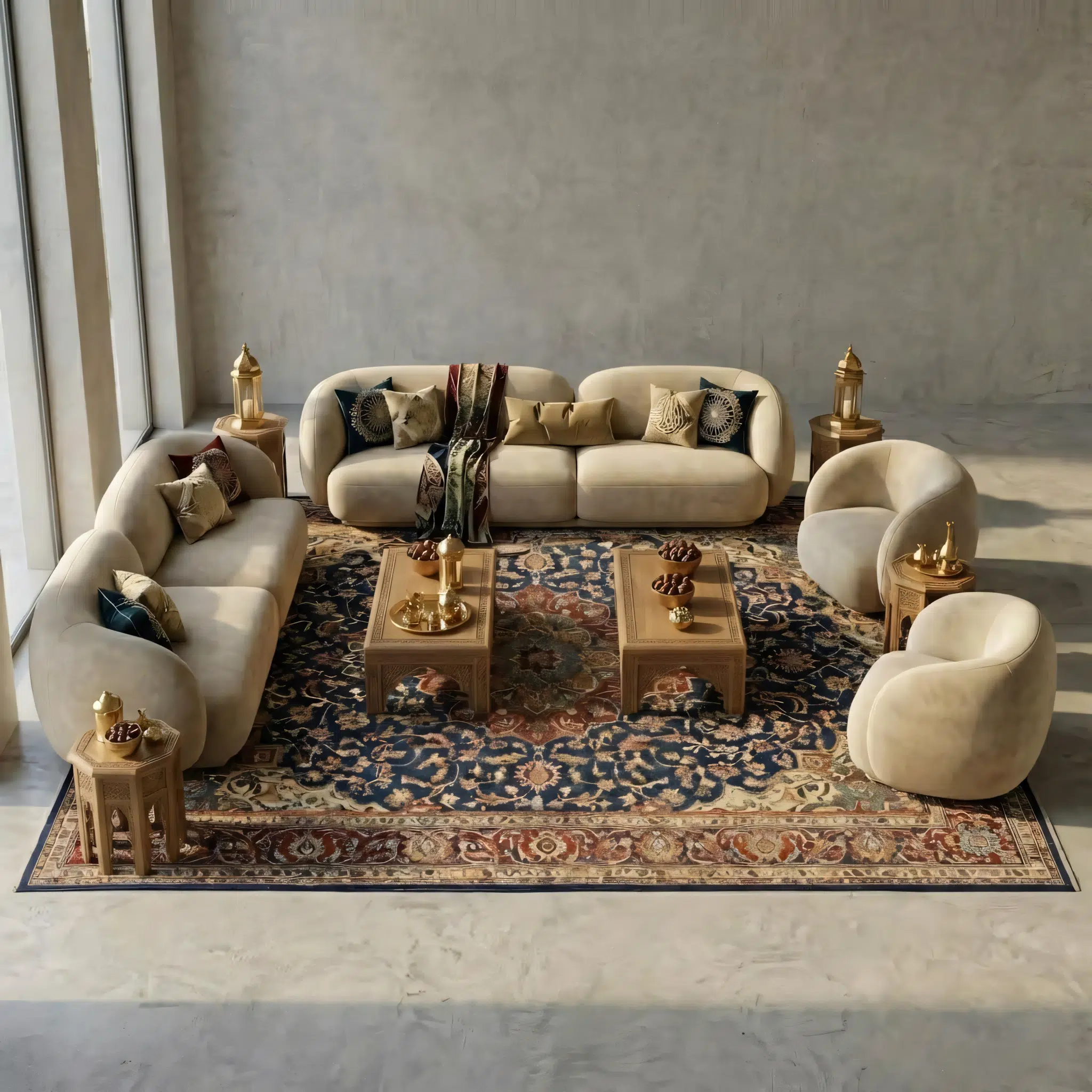 Sīrāfa Arabic Majlis Seating UAE