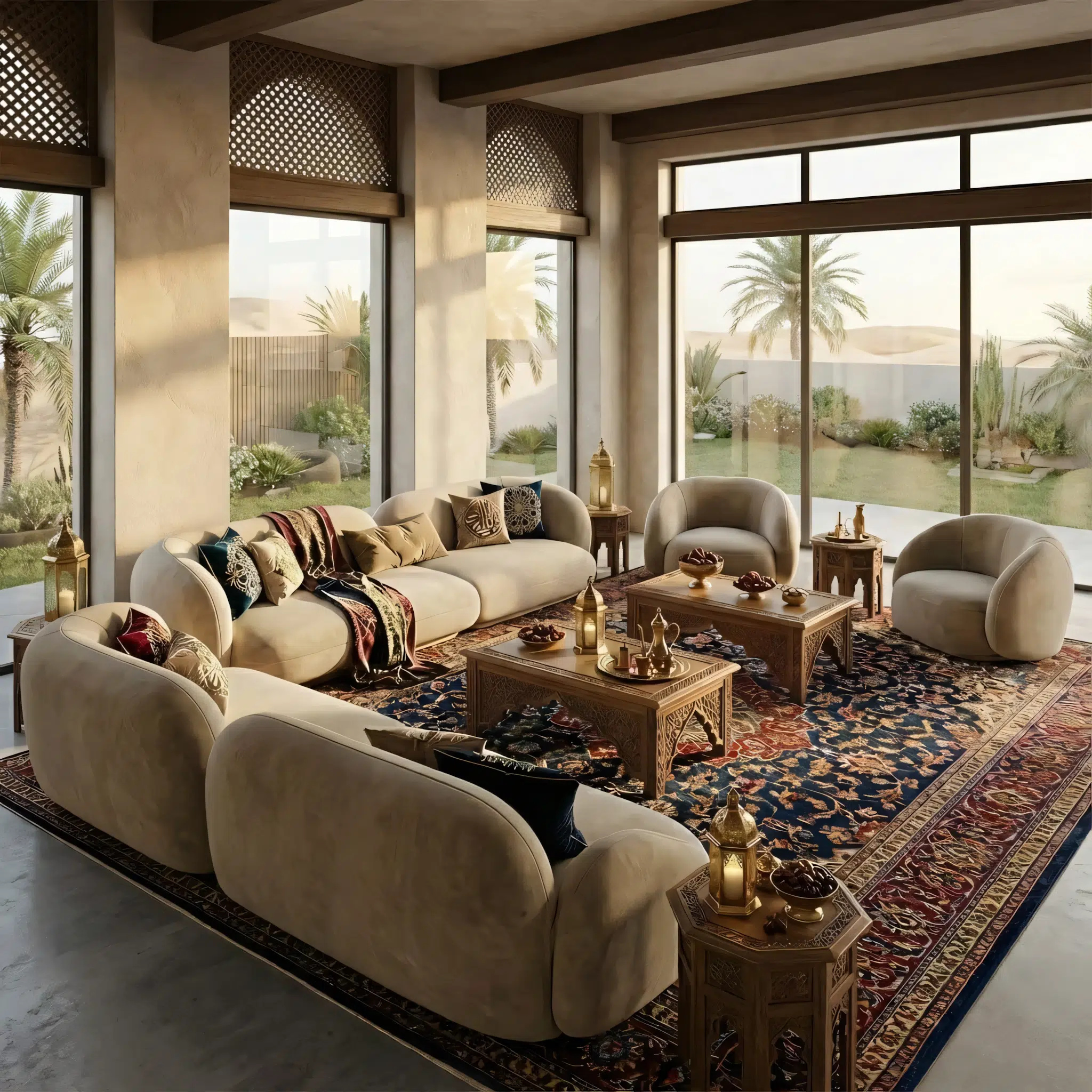 Sīrāfa Arabic Majlis Seating UAE