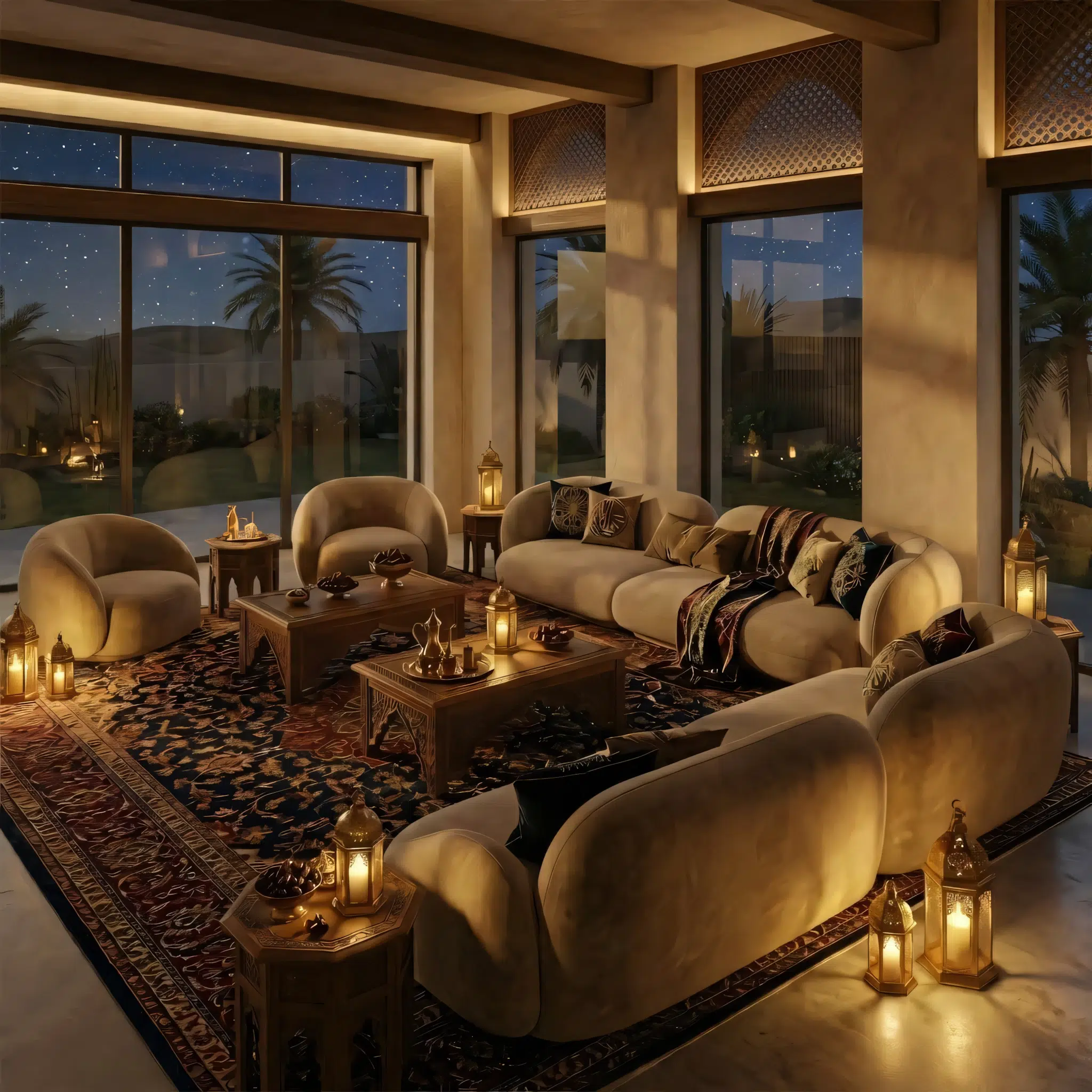 Sīrāfa Arabic Majlis Seating UAE