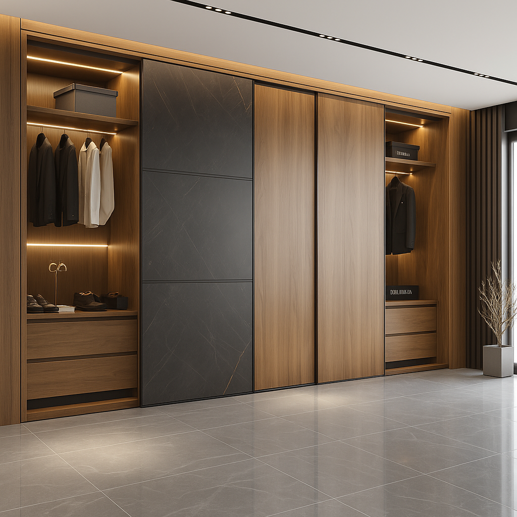 Sliding Wardrobe Dubai - Customized