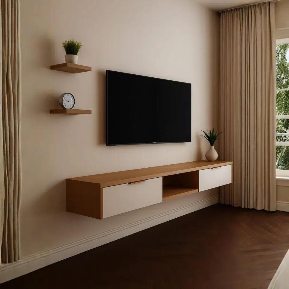 Studio Air TV Unit with Shelves…