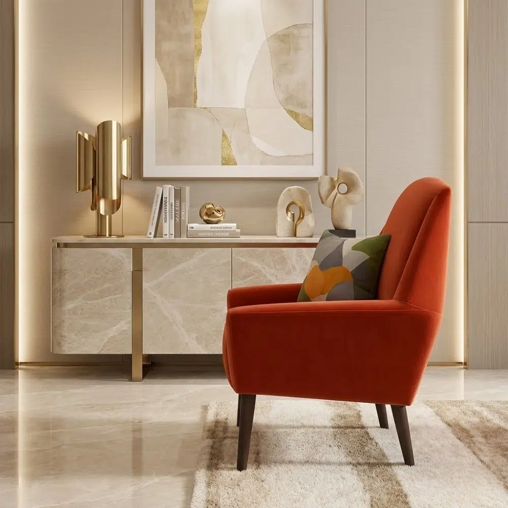 Velo Velvet Armchair