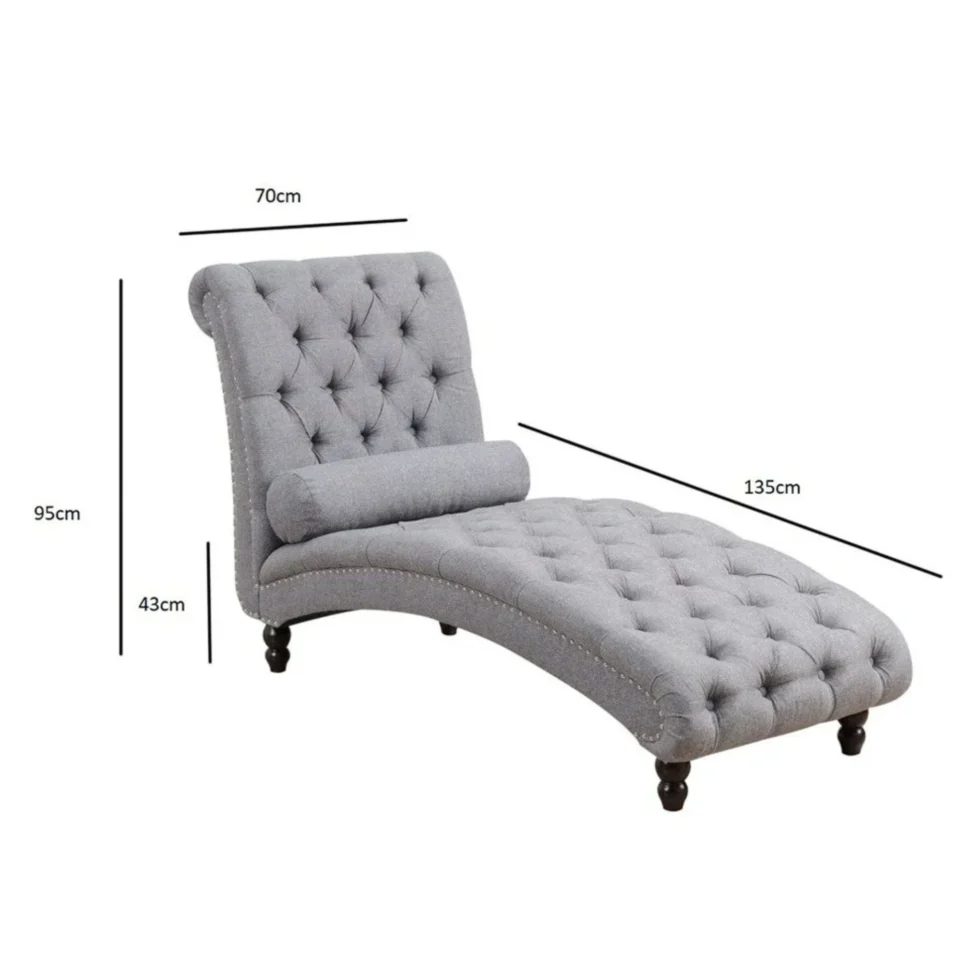 Vienna Tufted Chaise Lounge