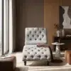 Vienna Tufted Chaise Lounge
