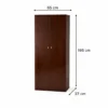 Walnora Tall Shoe Storage Cabinet