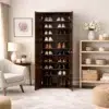 Walnora Tall Shoe Storage Cabinet