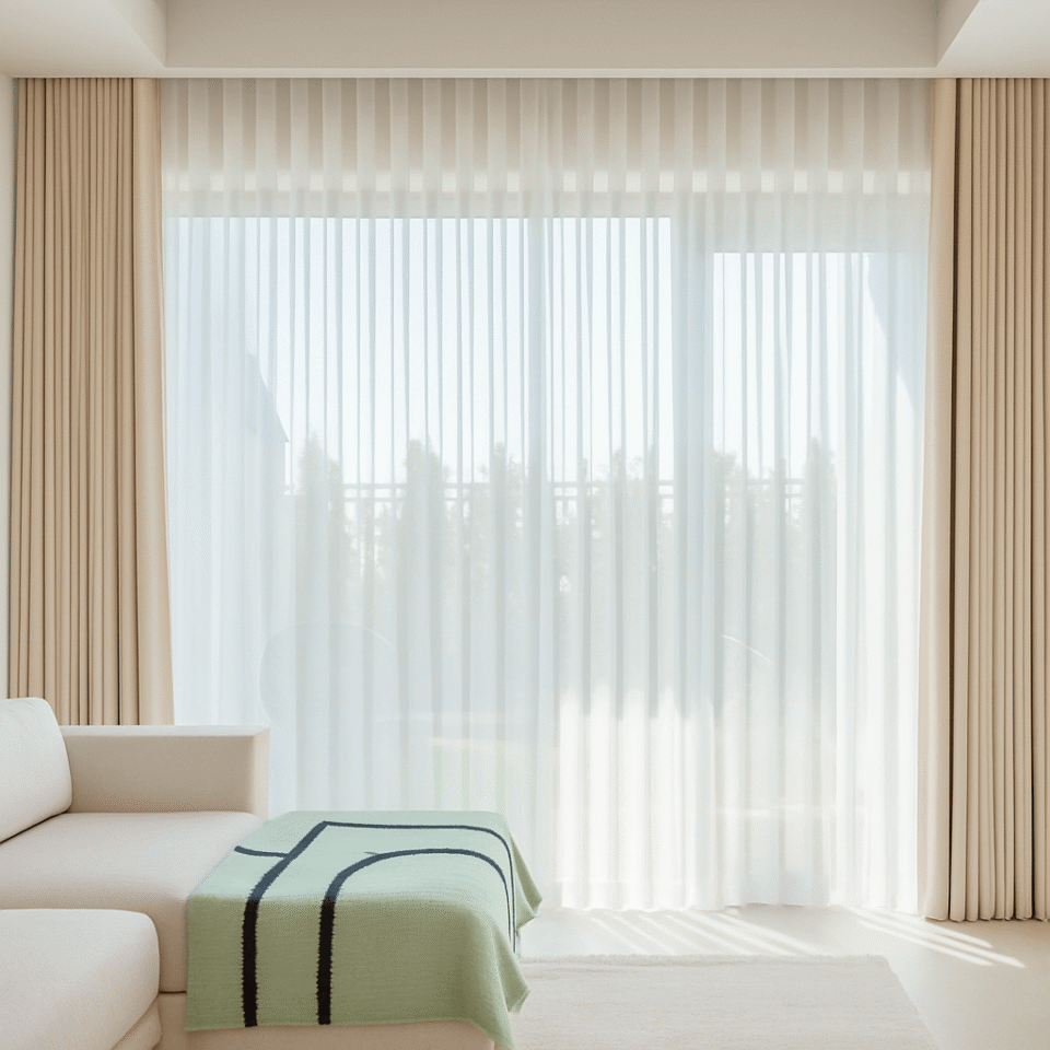 Wave Style Sheer And Blackout Curtains…