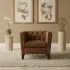 West Tufted Arm Chair