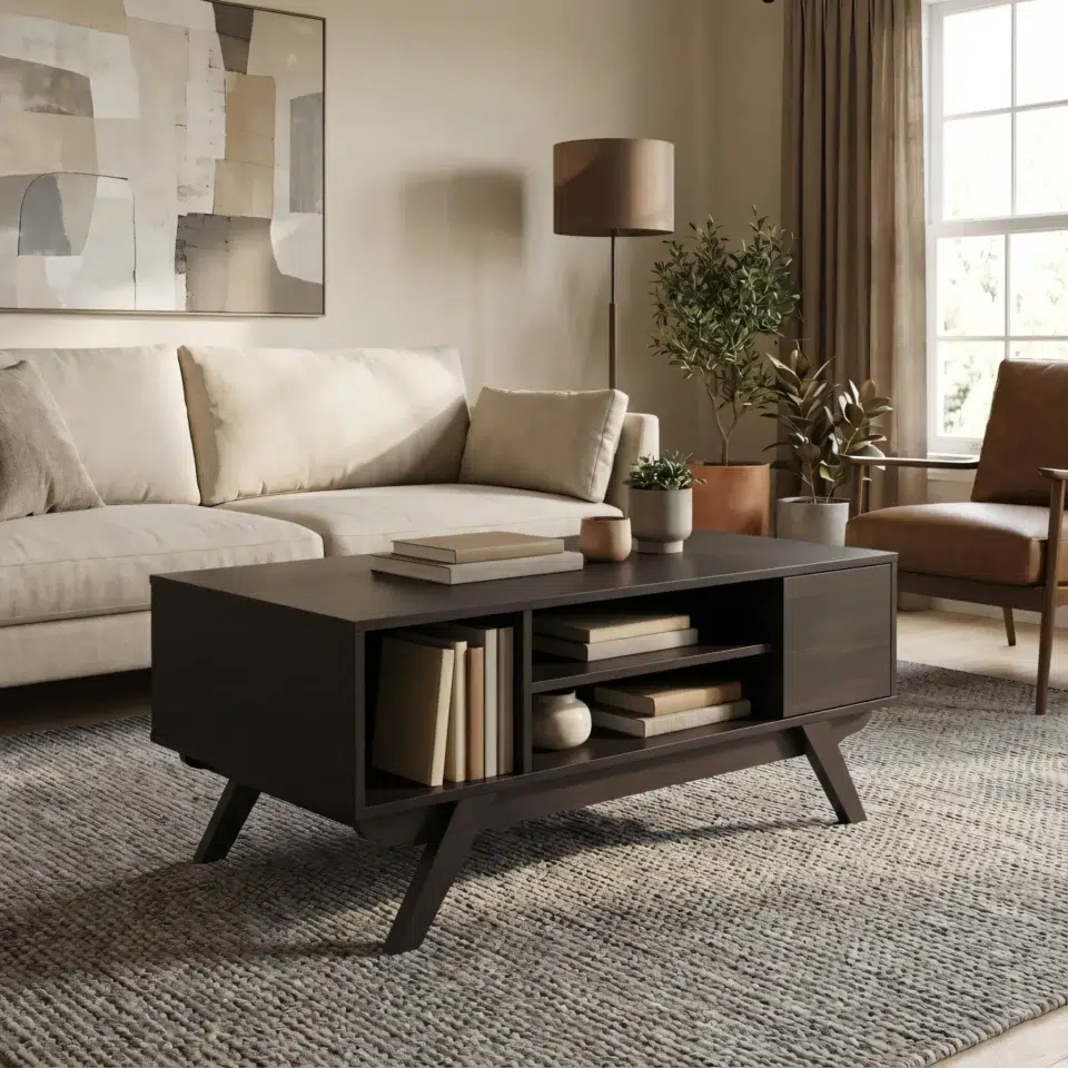 Noxel Wooden Centre Table