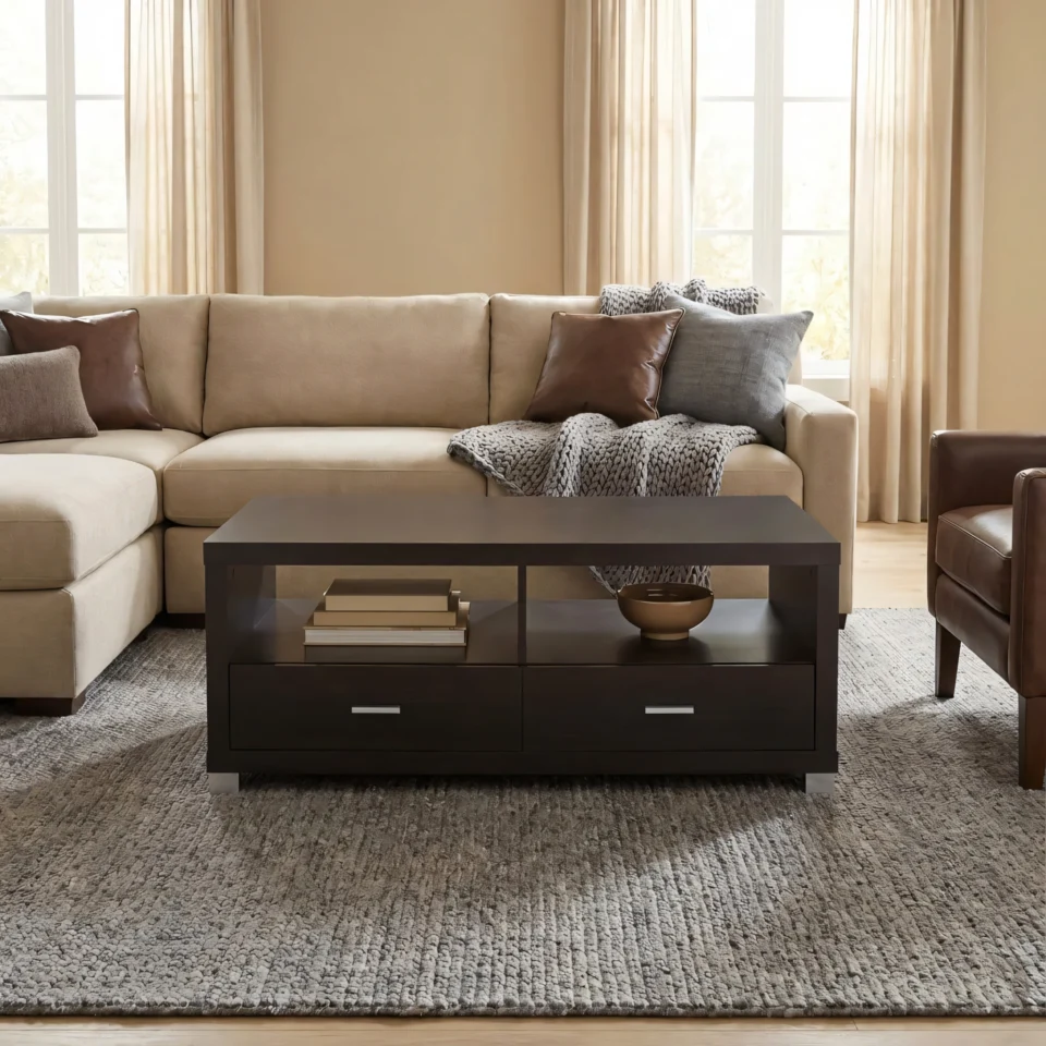 Darkon Wooden Centre Table With Storage…