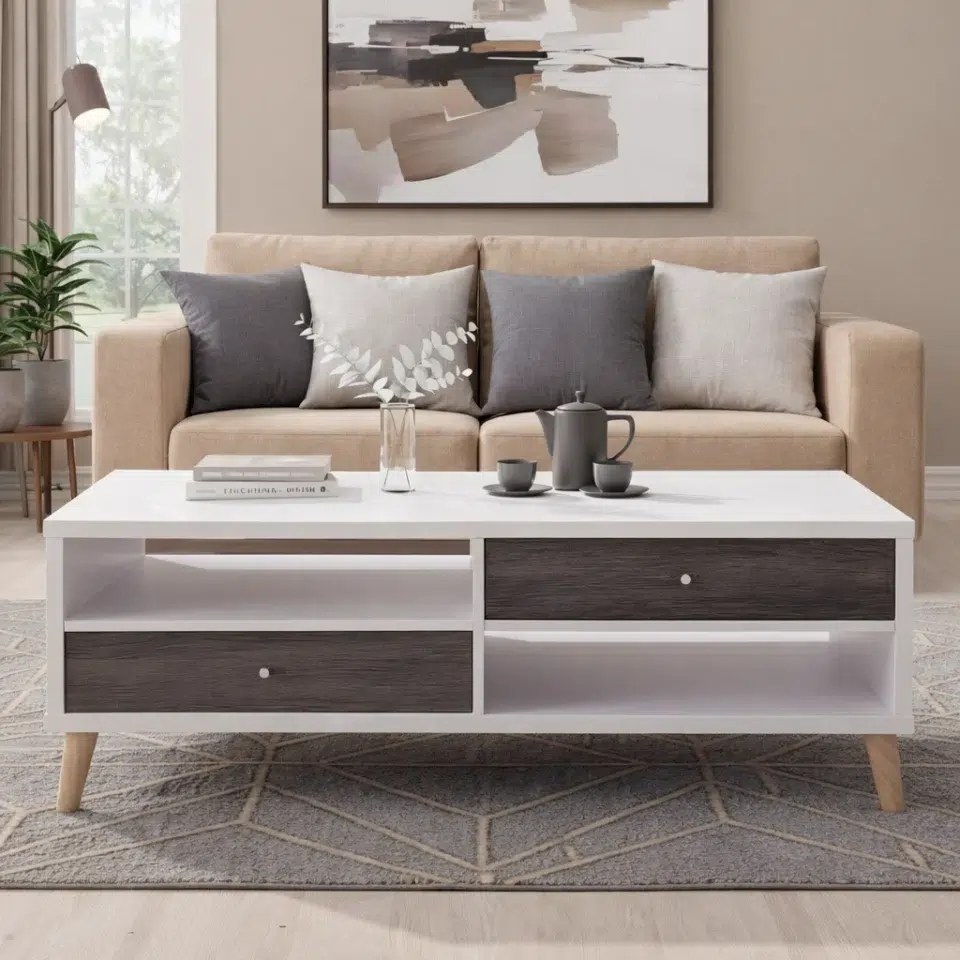 Zaylo Wooden Centre Table