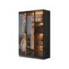 ZenSpace Luxury Glass Wardrobe