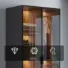 ZenSpace Luxury Glass Wardrobe